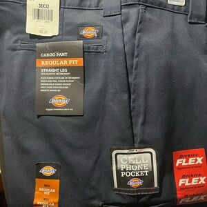 Dickies Men's Dark Blue Cargo Pants